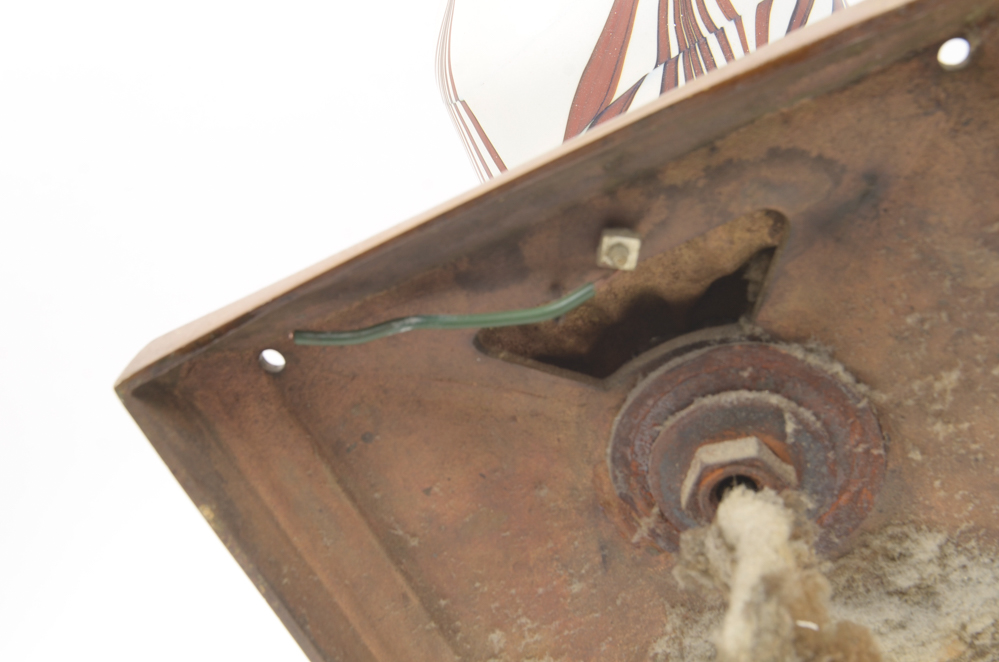 Six Neoclassical Sconces with Ceramic Shades