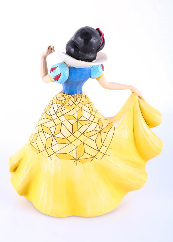 Disney Princess Figurines in Ball Gowns with Castles