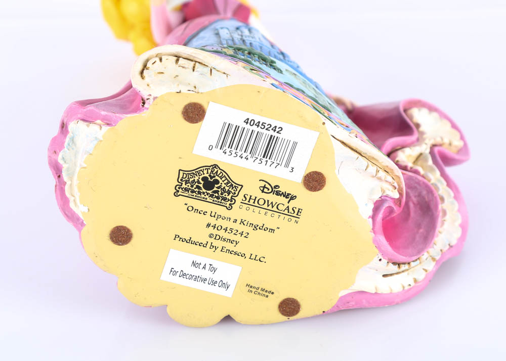 Disney Princess Figurines in Ball Gowns with Castles