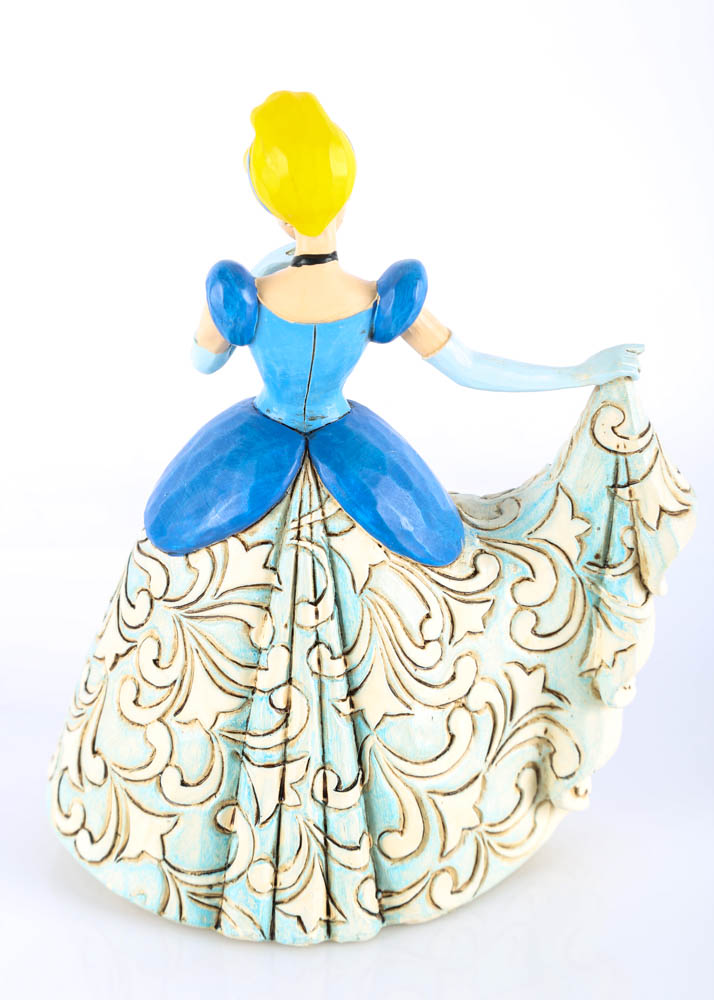 Disney Princess Figurines in Ball Gowns with Castles