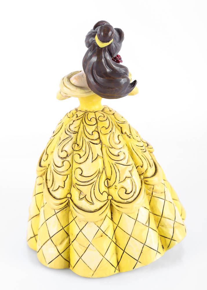 Disney Princess Figurines in Ball Gowns with Castles