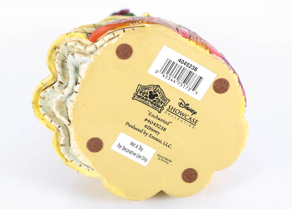 Disney Princess Figurines in Ball Gowns with Castles