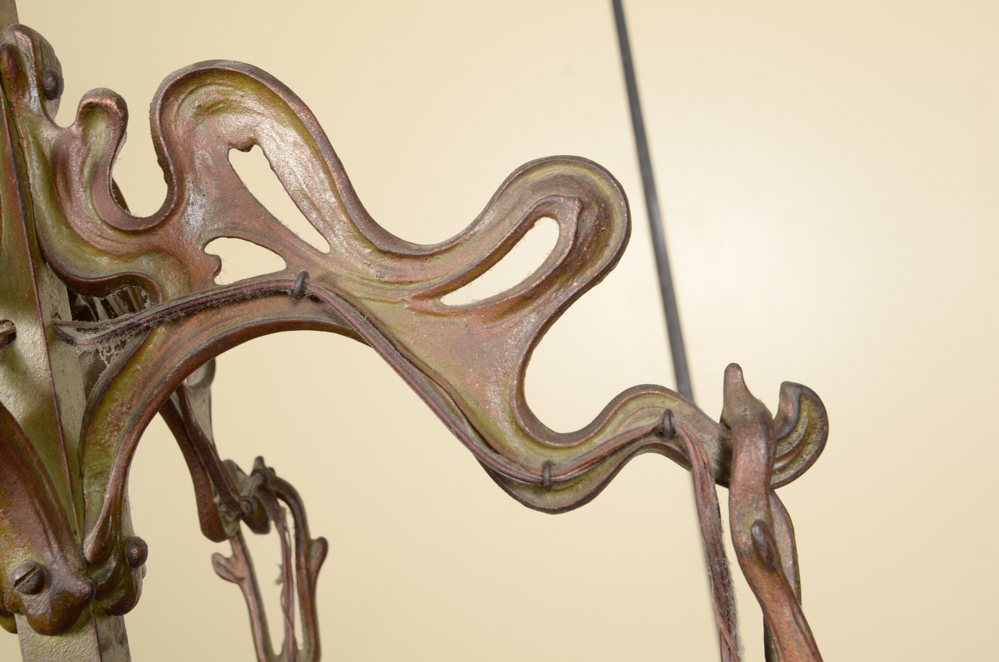 Art Nouveau Lantern Chandelier