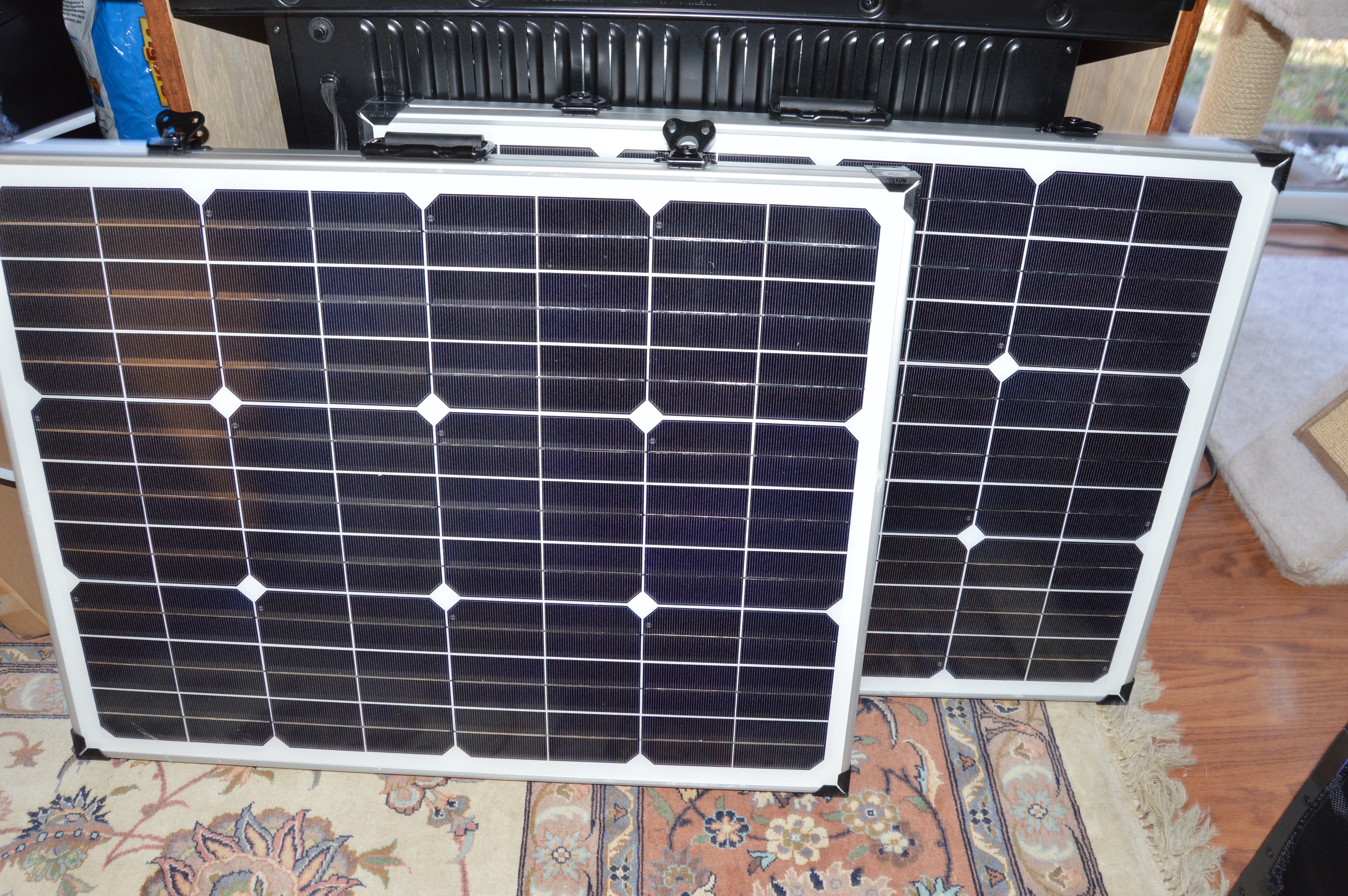 Patriot Power Generator and Two 100-Watt Solar Panels