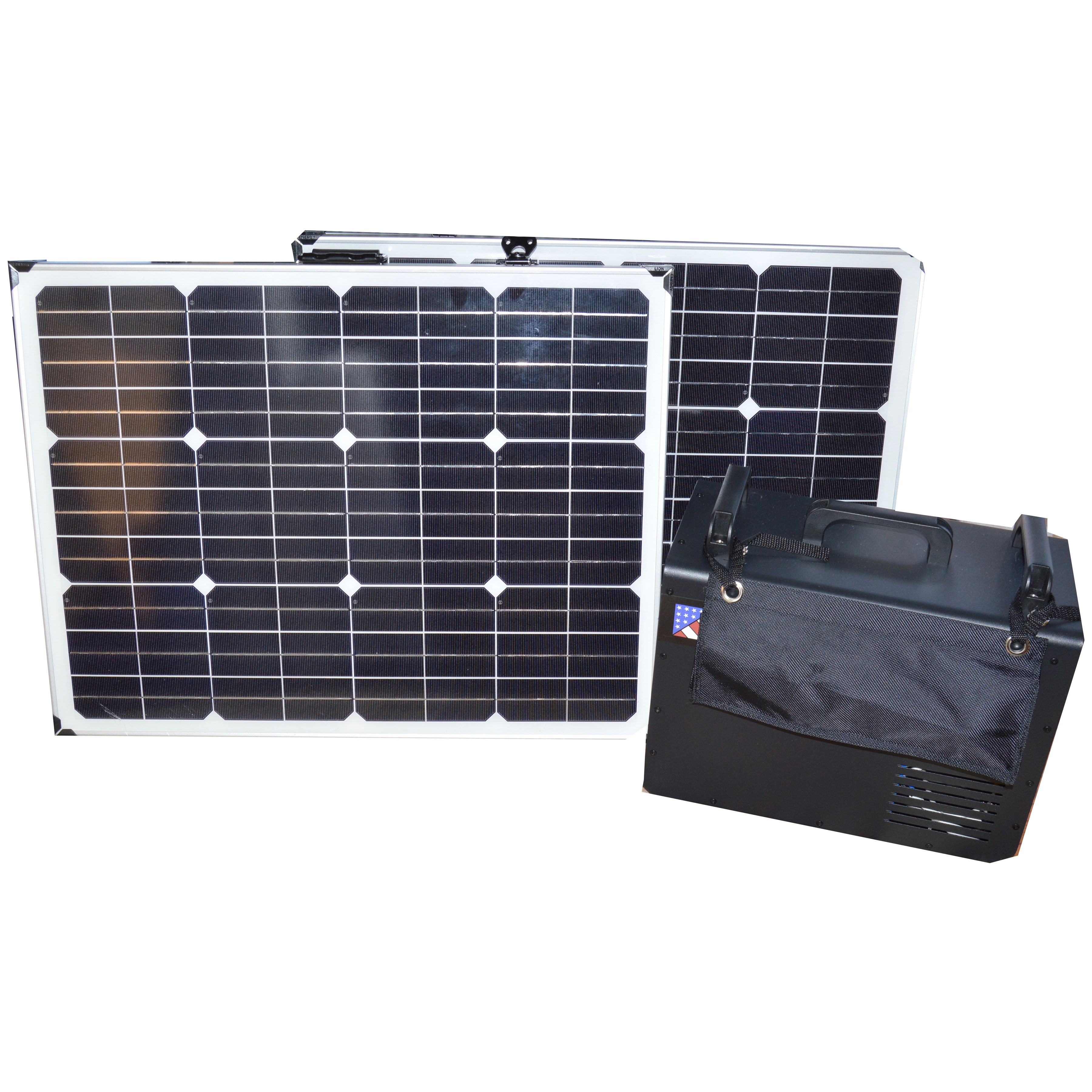 Patriot Power Generator and Two 100-Watt Solar Panels