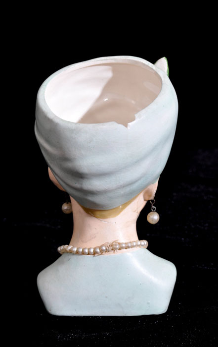 Napco Woman's Head Vase
