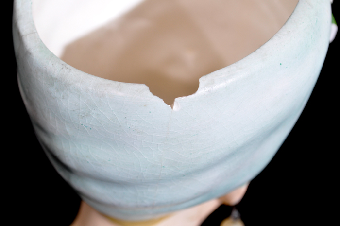 Napco Woman's Head Vase