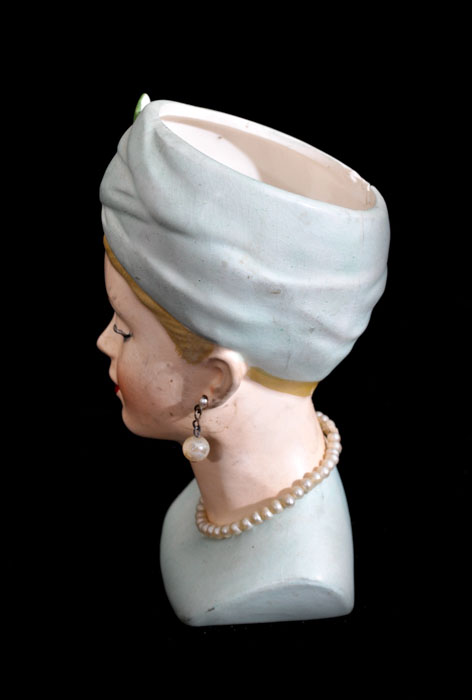 Napco Woman's Head Vase