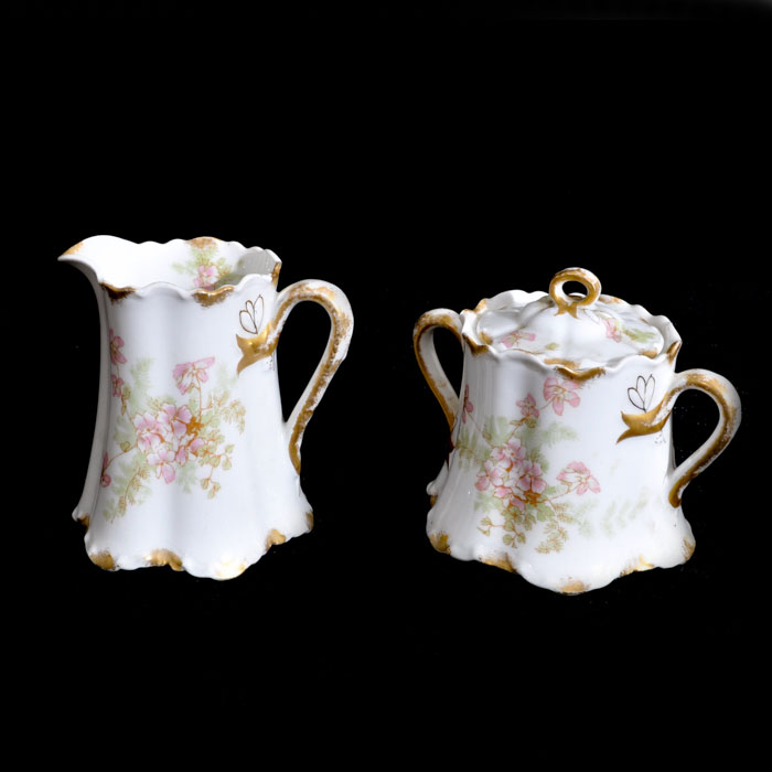 Vintage Haviland & Co. Limoges China Creamer & Sugar