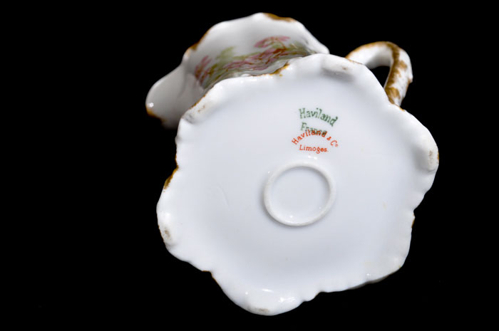Vintage Haviland & Co. Limoges China Creamer & Sugar
