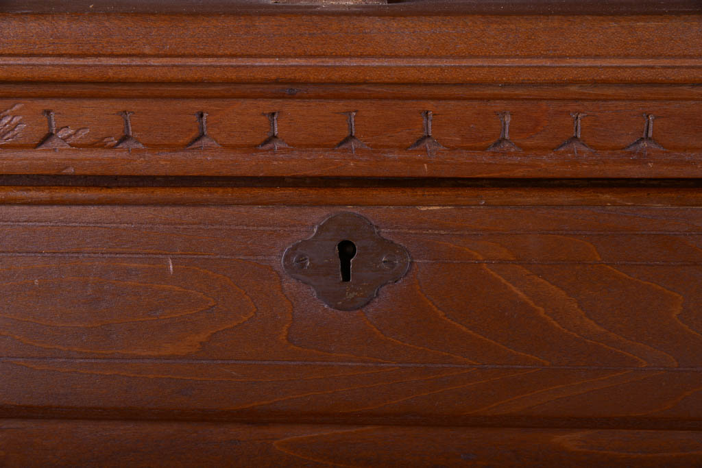 Antique Eastlake Walnut Secretary Desk