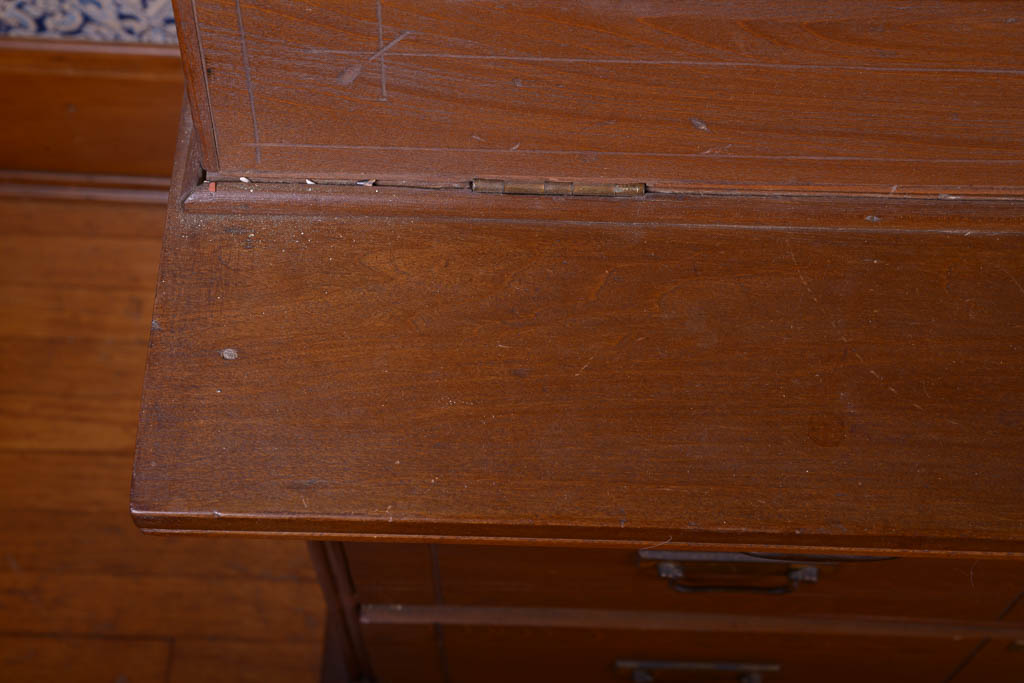 Antique Eastlake Walnut Secretary Desk