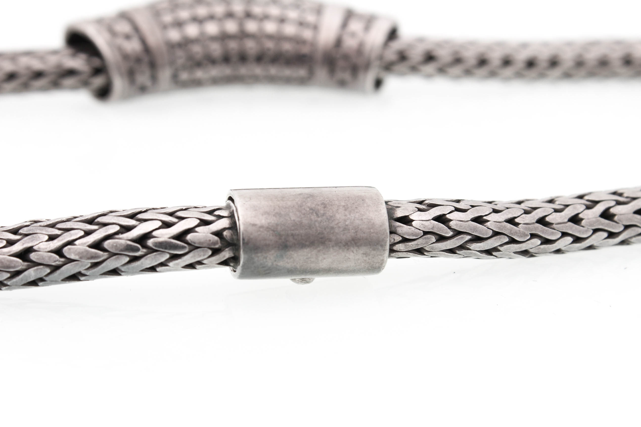 Sterling Silver Hand Signed John Hardy Necklace