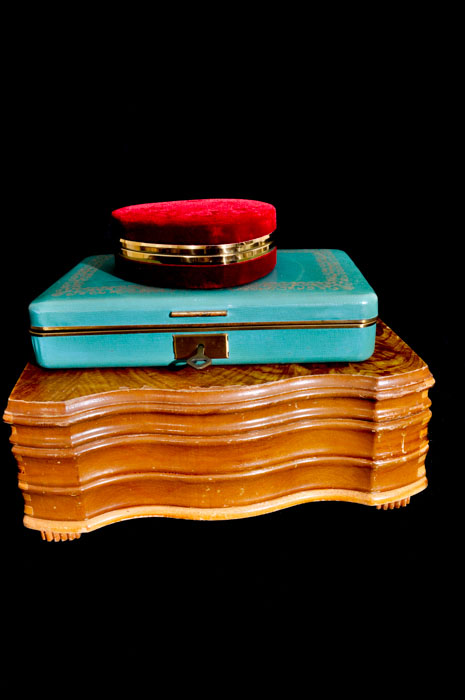 Trio of Jewelry Boxes