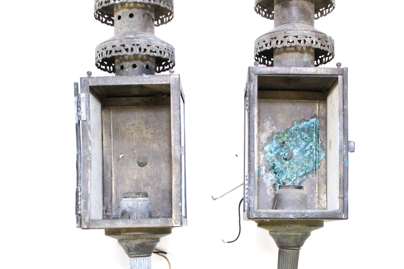 Pair of Vintage French Style Exterior Sconces