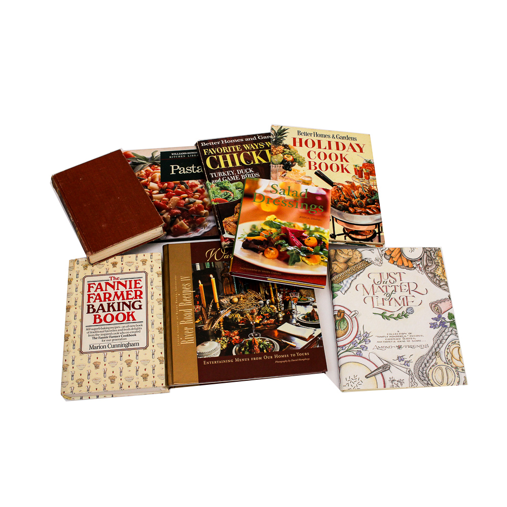 Assortment of Cookbooks