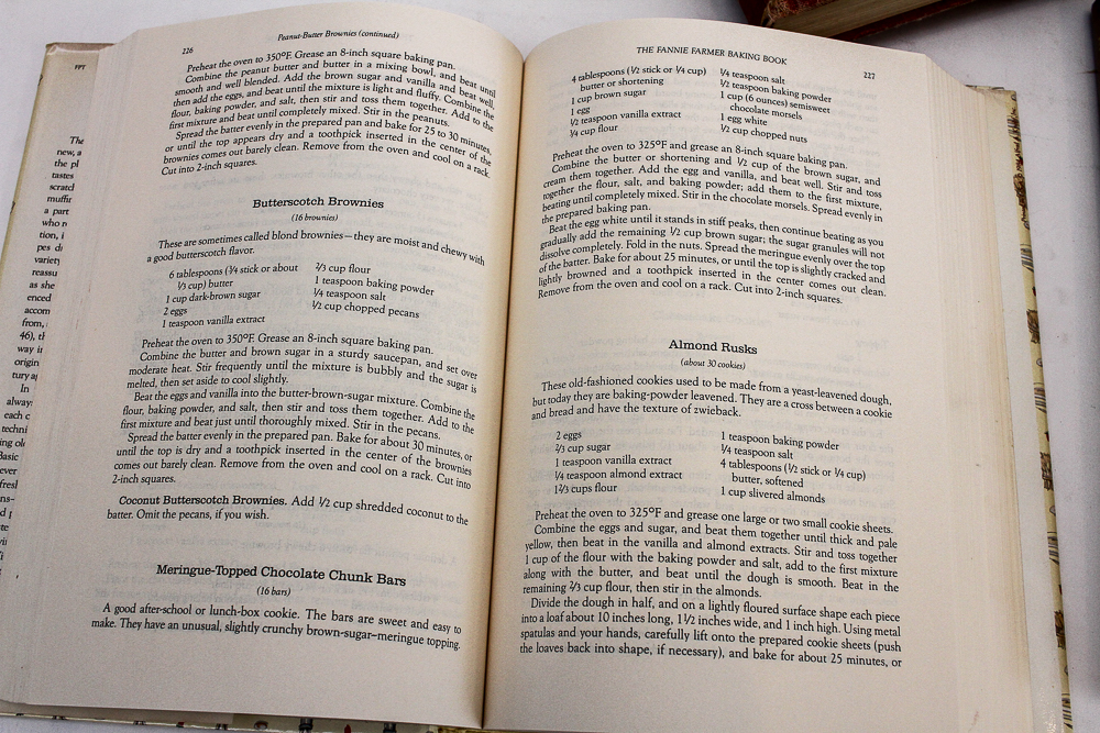 Assortment of Cookbooks