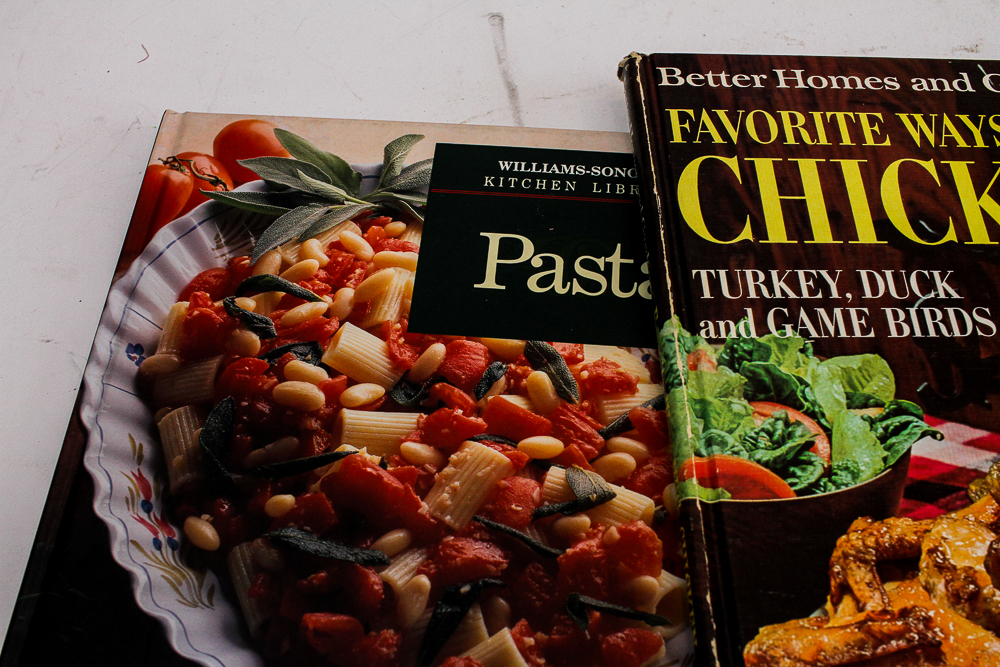 Assortment of Cookbooks