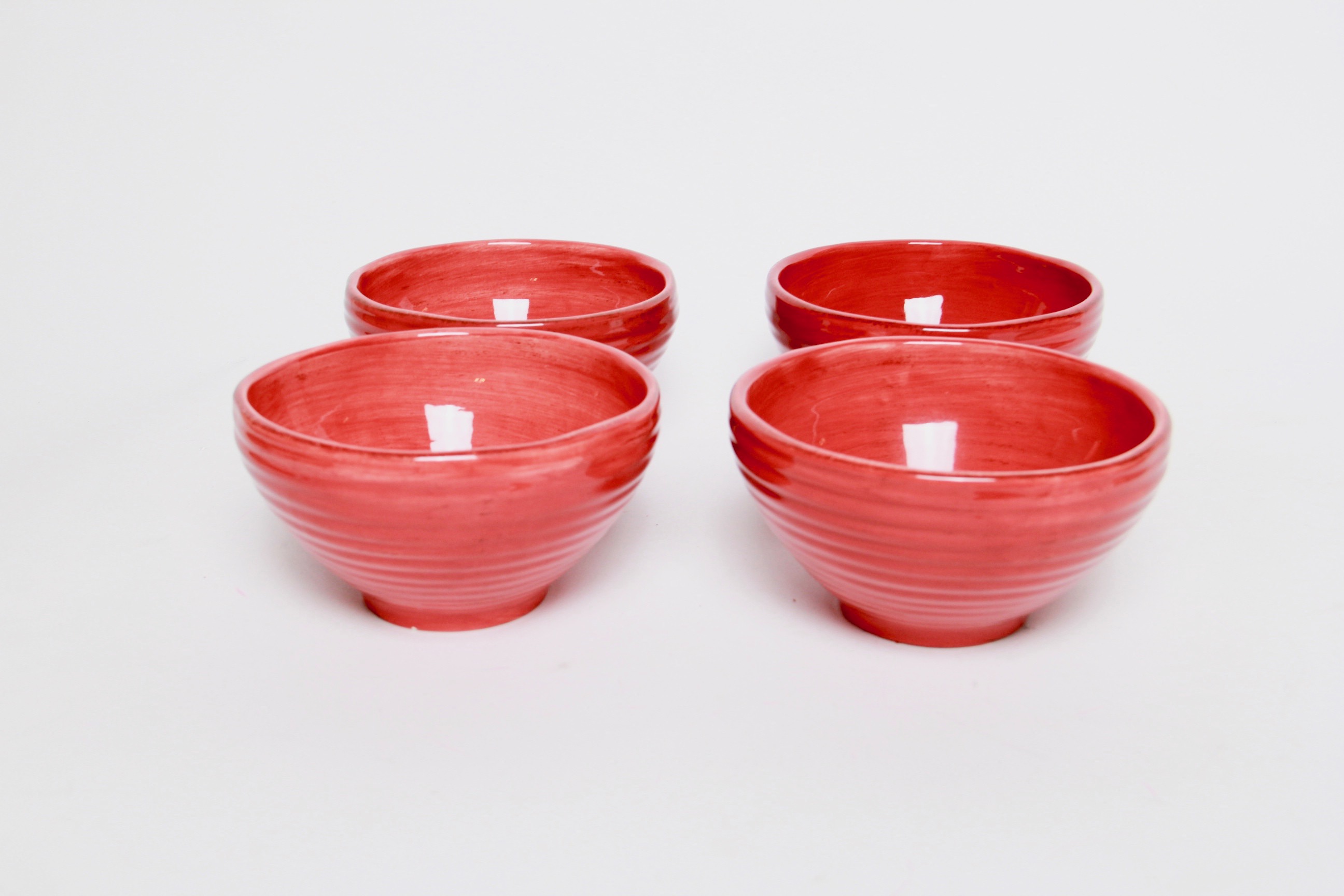 Ceramic Bowls and Plates Featuring Essex Collection "Oriole's Nest/Cherry Tree" Pattern