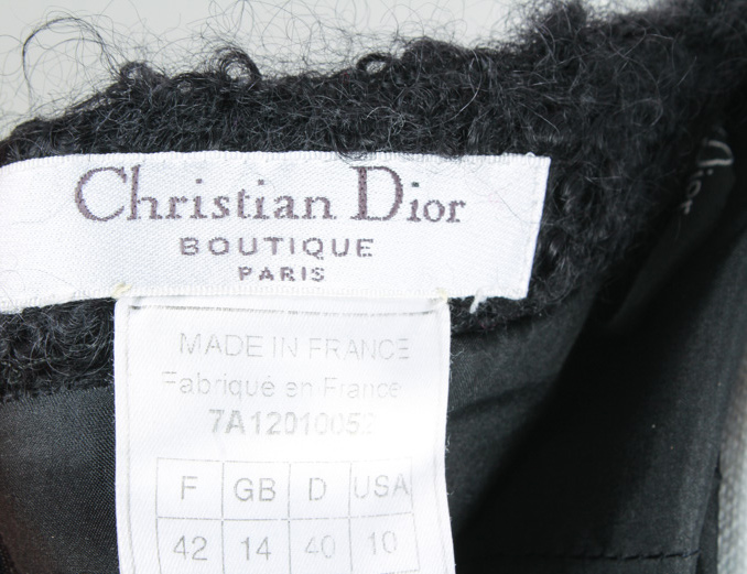 Black Skirt by Christian Dior Boutique Paris