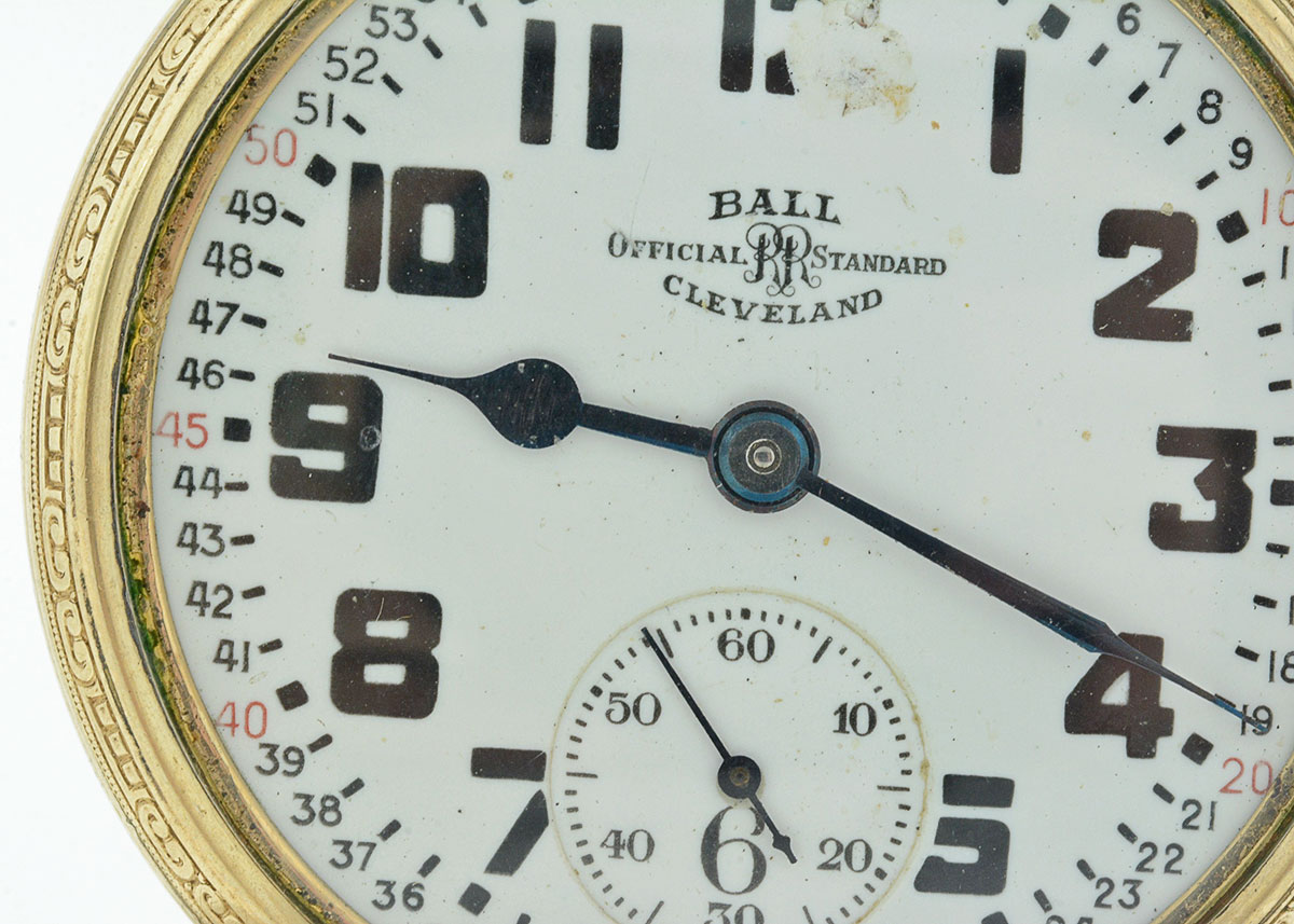Vintage Ball "Official Standard" 21 Jewel Pocket Watch
