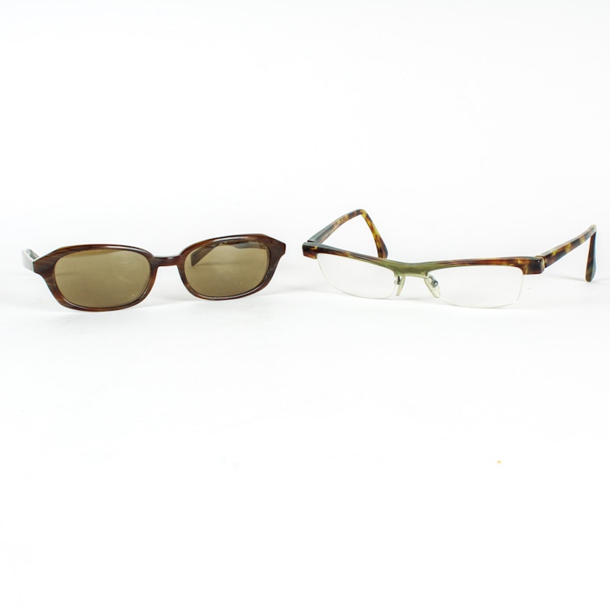 Designer Eyeglasses and Sunglasses