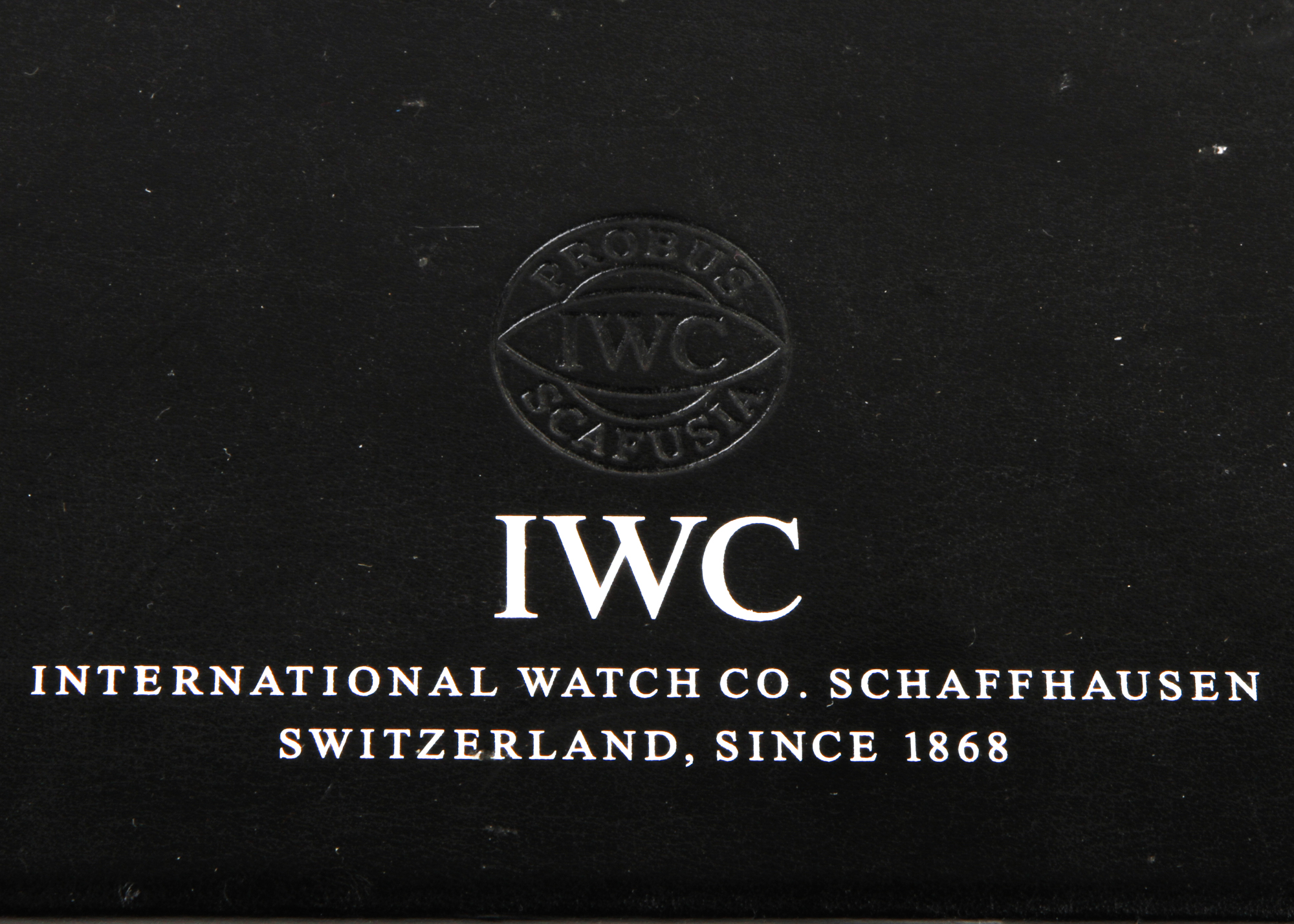 Personally Engraved IWC Schaffhausen Men's Automatic Watch