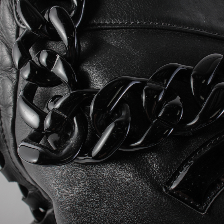 Chanel Modern Chain Rhodoid Hobo Bag