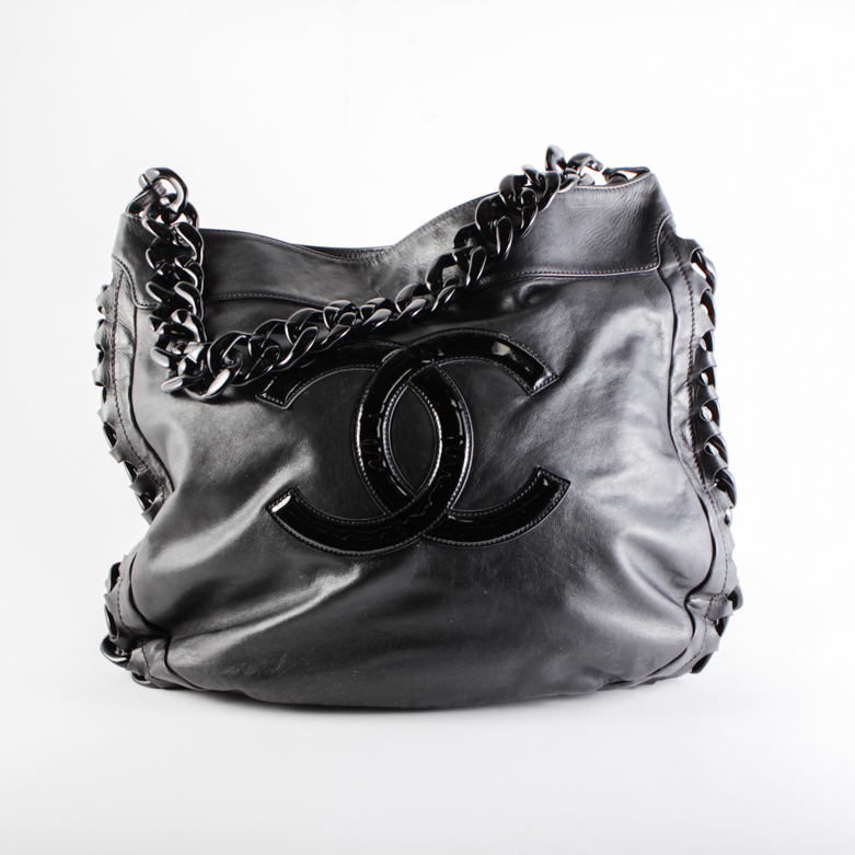 Chanel Modern Chain Rhodoid Hobo Bag