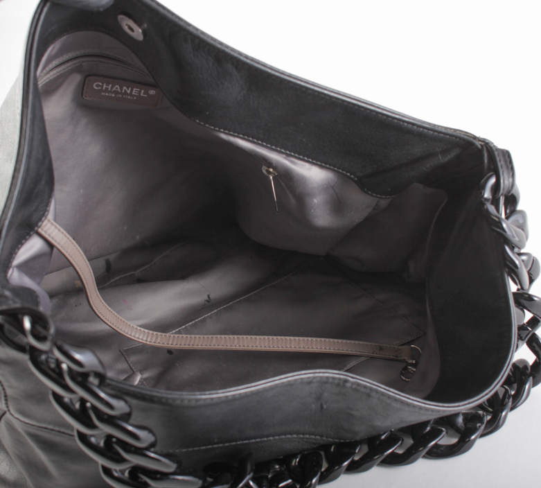 Chanel Modern Chain Rhodoid Hobo Bag