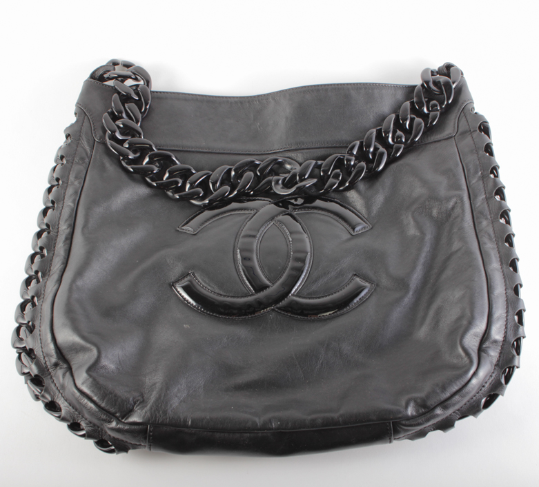 Chanel Modern Chain Rhodoid Hobo Bag