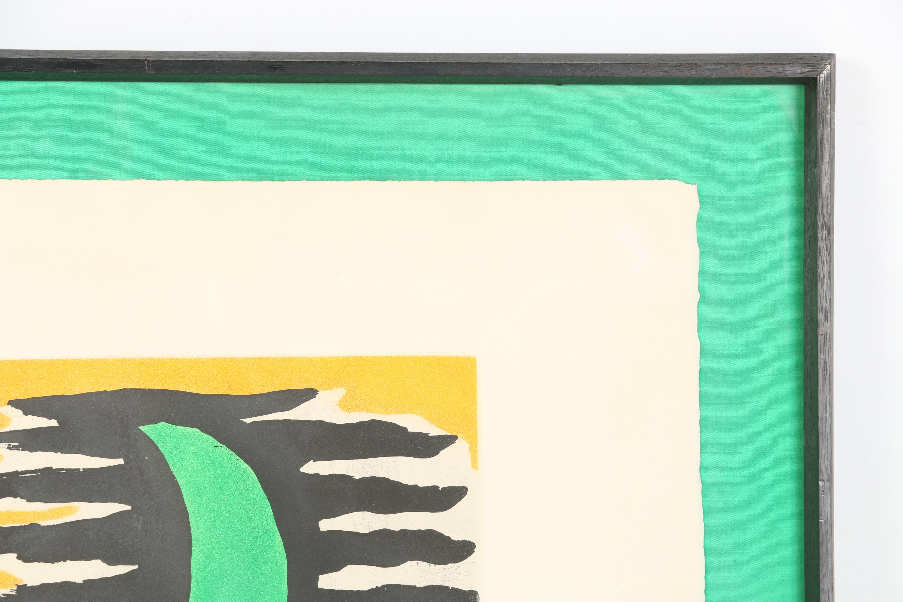 1961 Alexander Calder Limited Edition Aquatint Lithograph