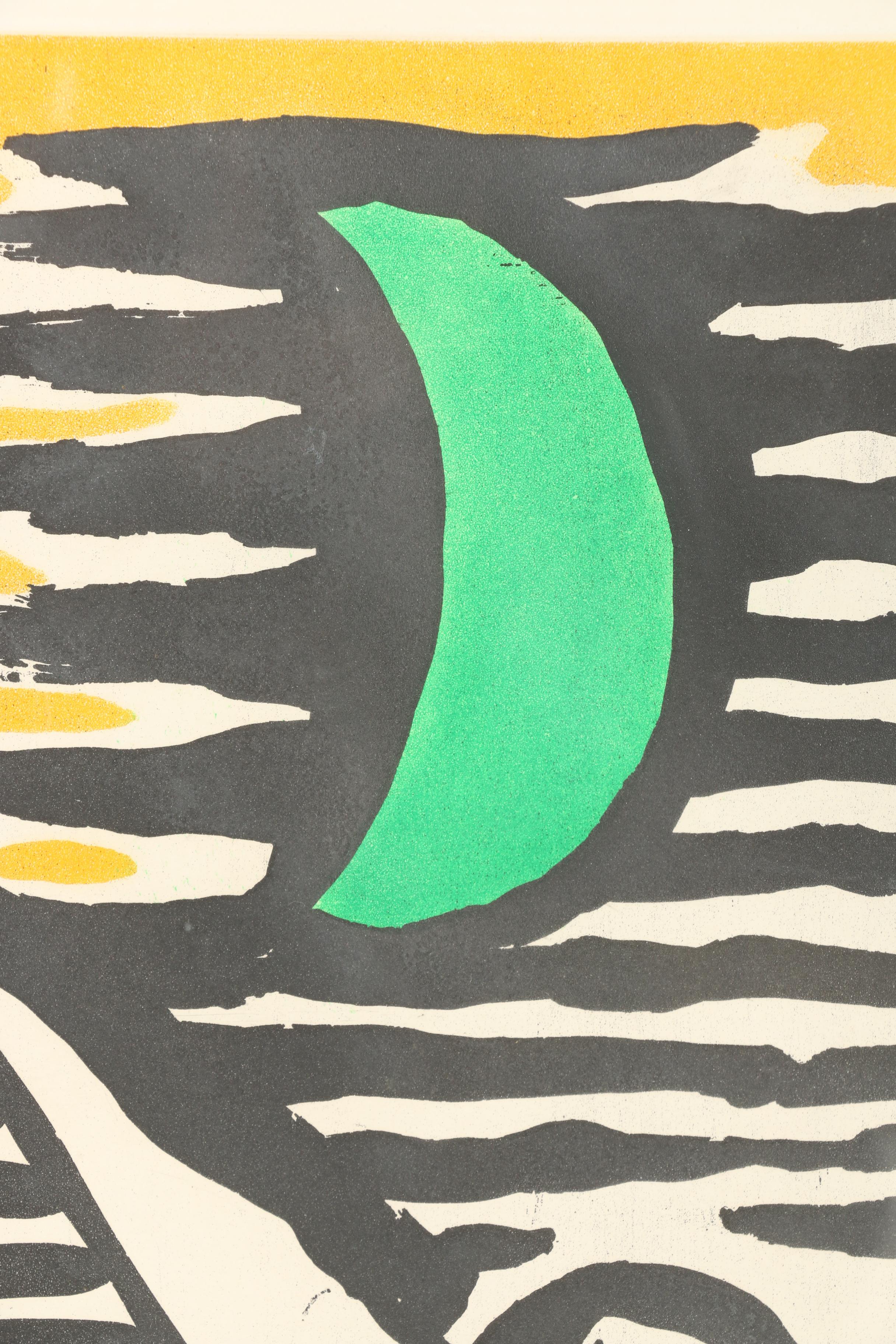 1961 Alexander Calder Limited Edition Aquatint Lithograph