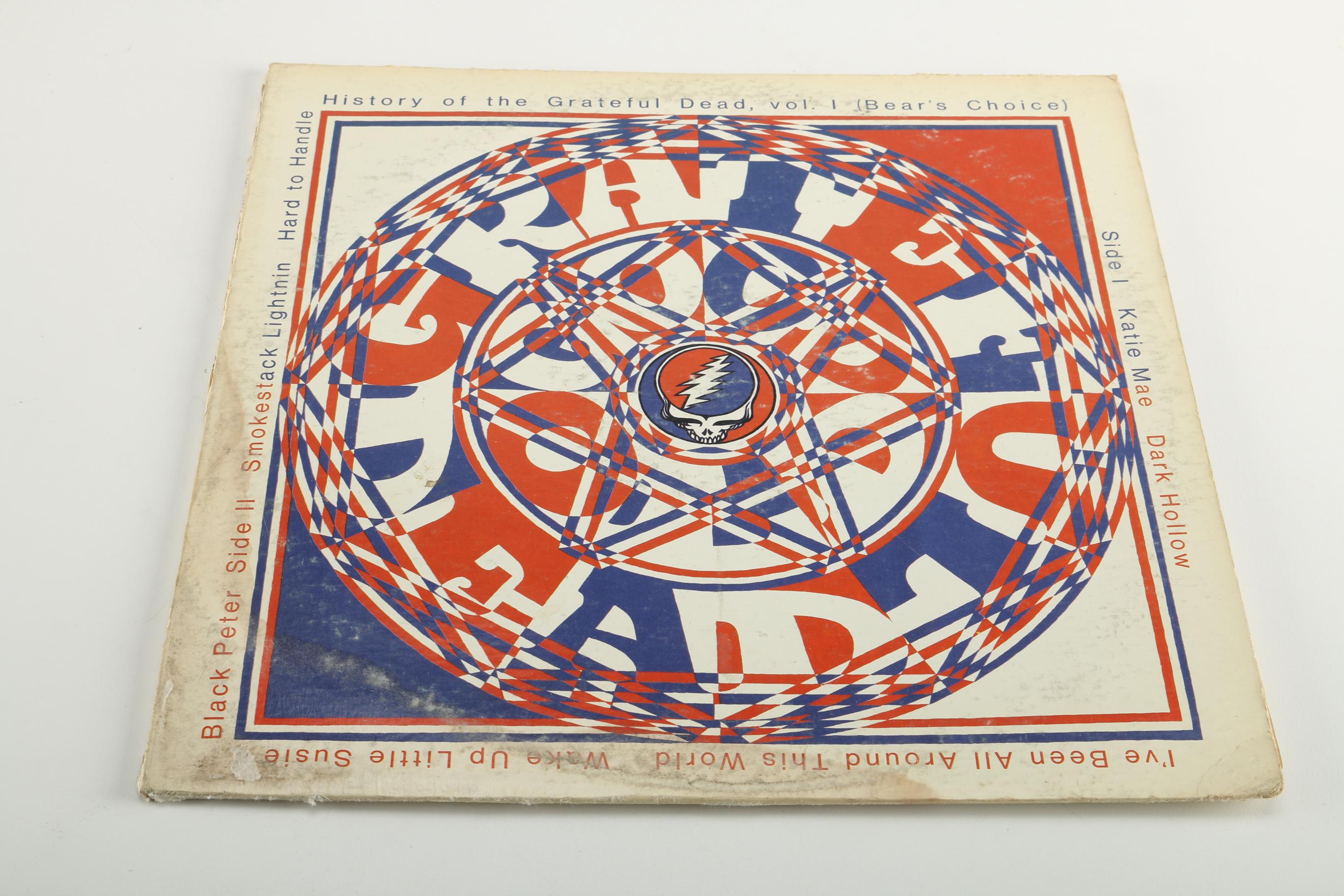 Grateful Dead "History (Bear's Choice)" and Double Live LPs