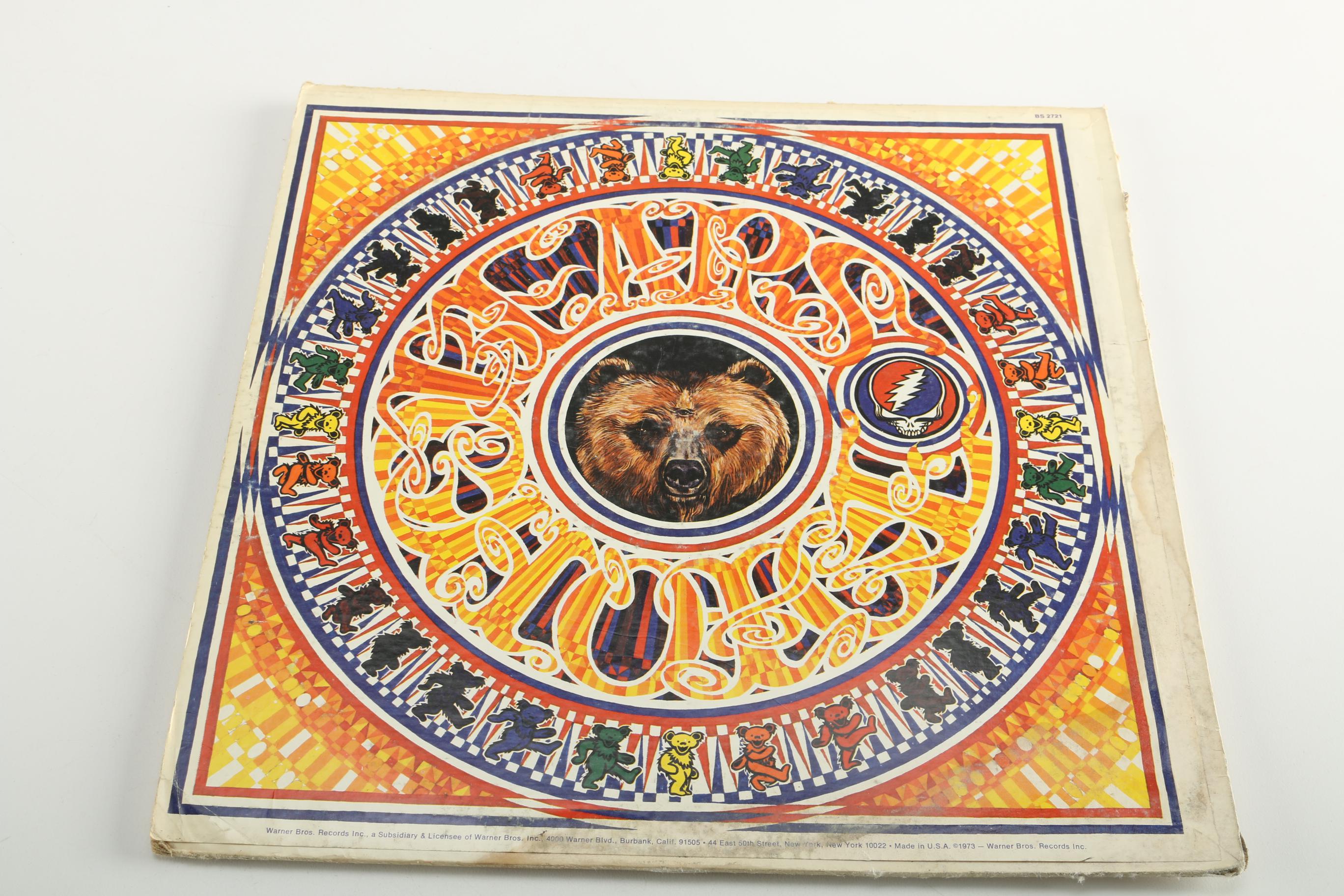 Grateful Dead "History (Bear's Choice)" and Double Live LPs