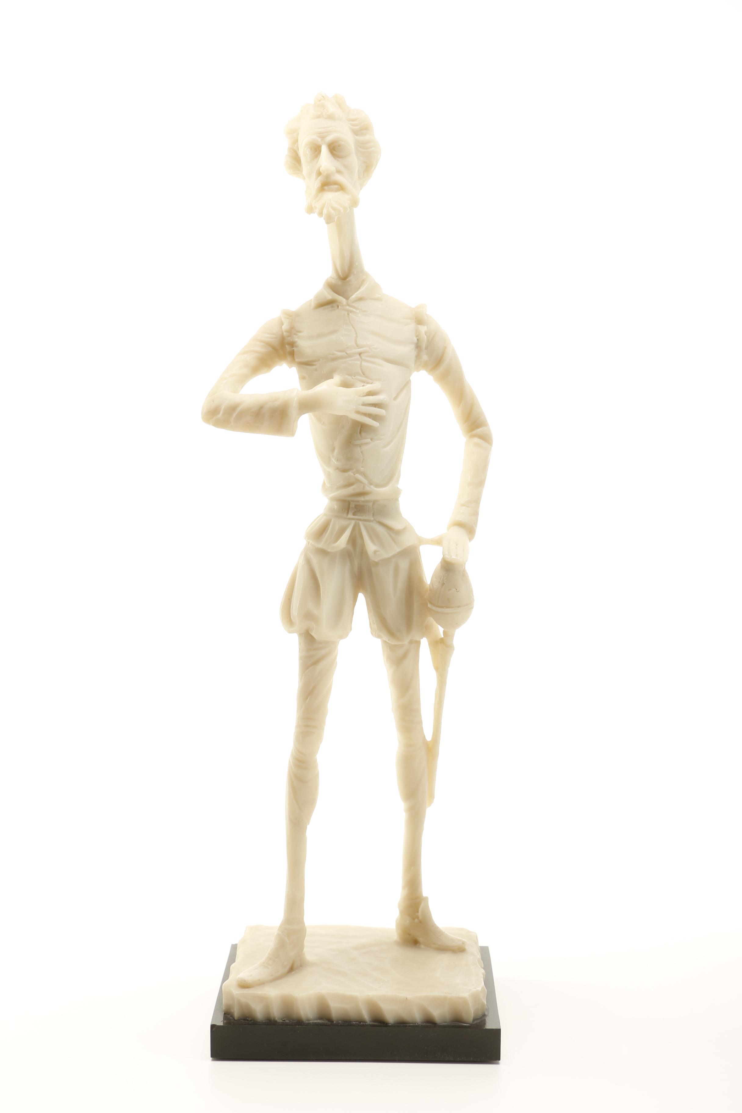 Don Quixote and Sancho Panza Resin Figures