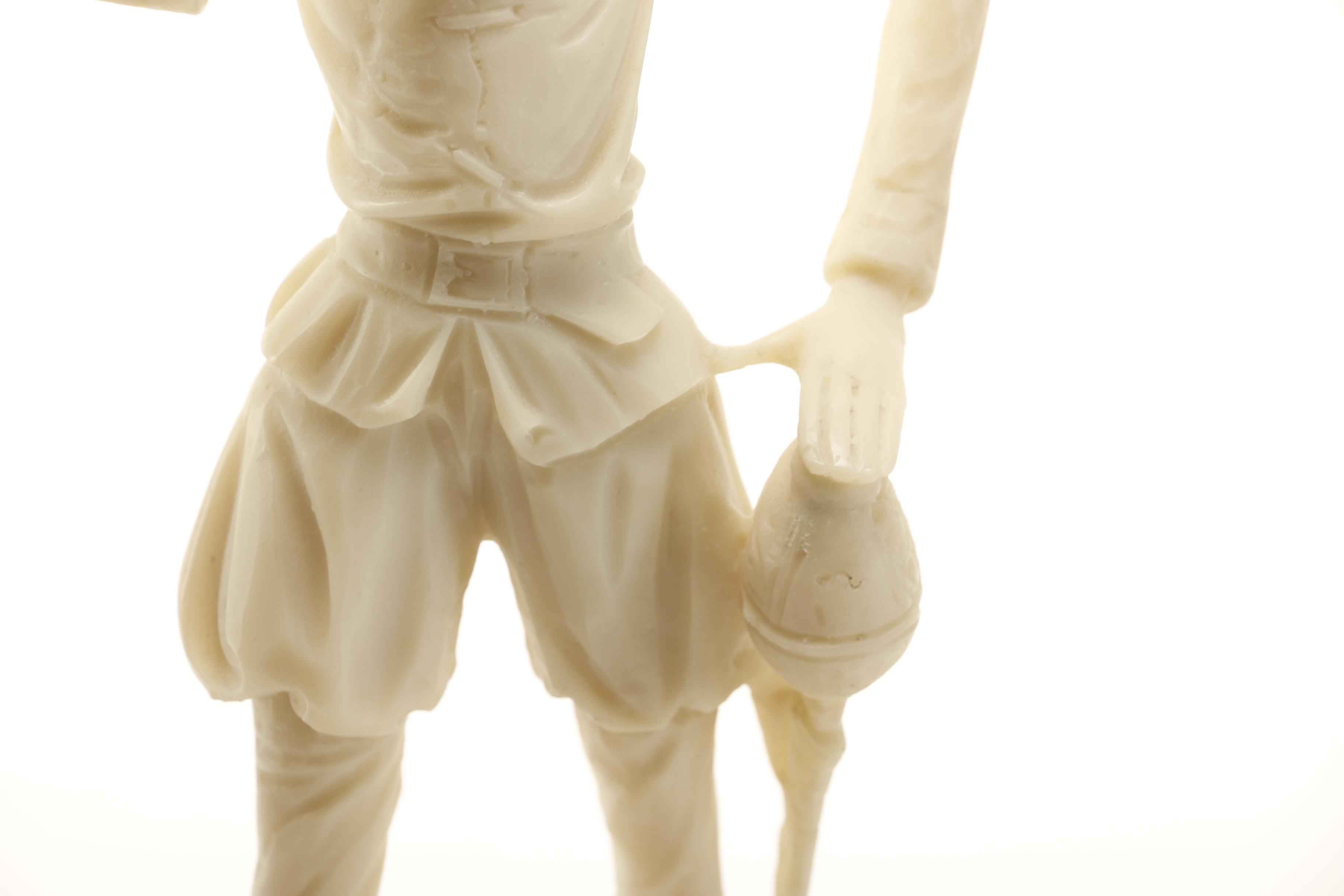 Don Quixote and Sancho Panza Resin Figures