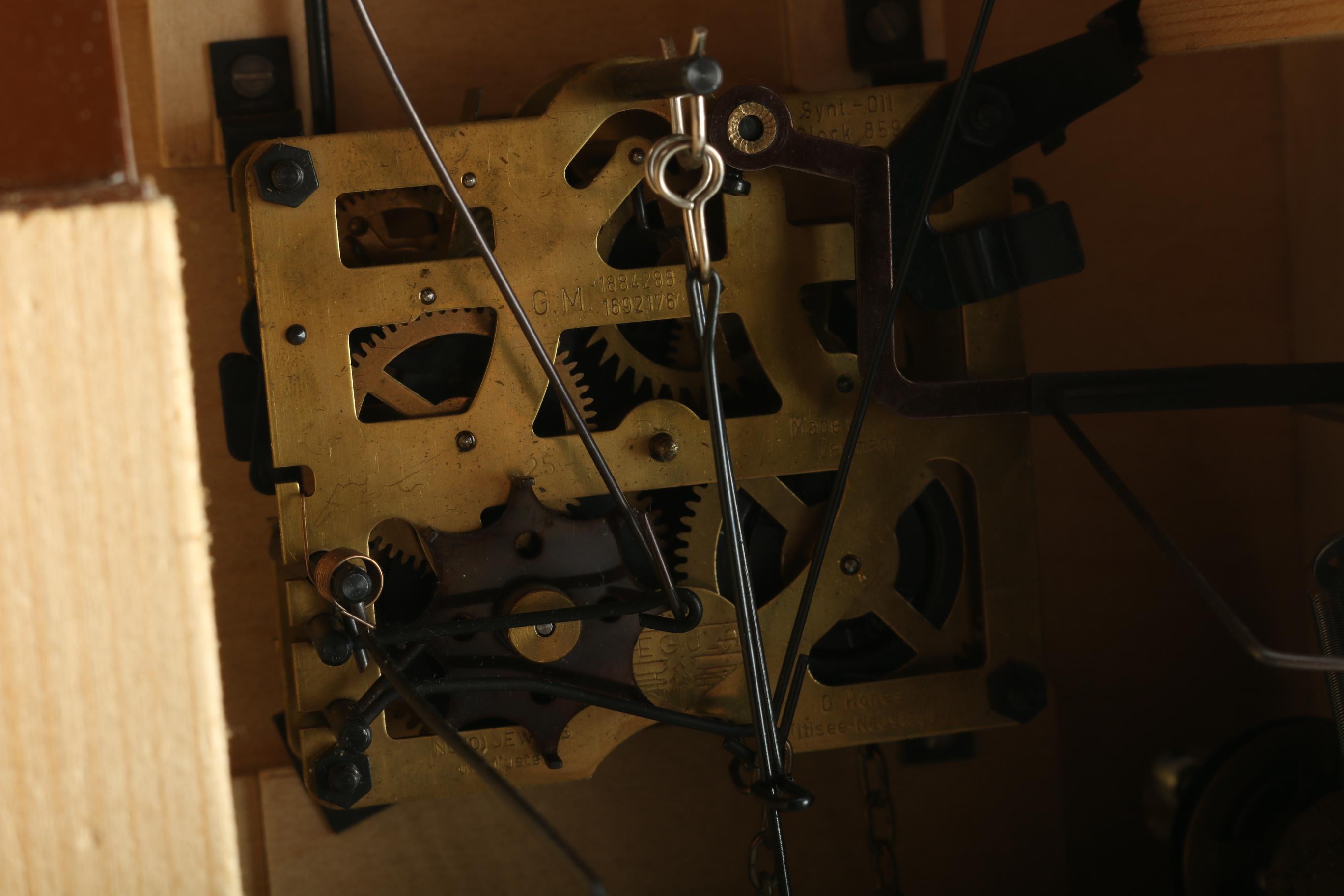 Romance German and Swiss Musical Cuckoo Clock