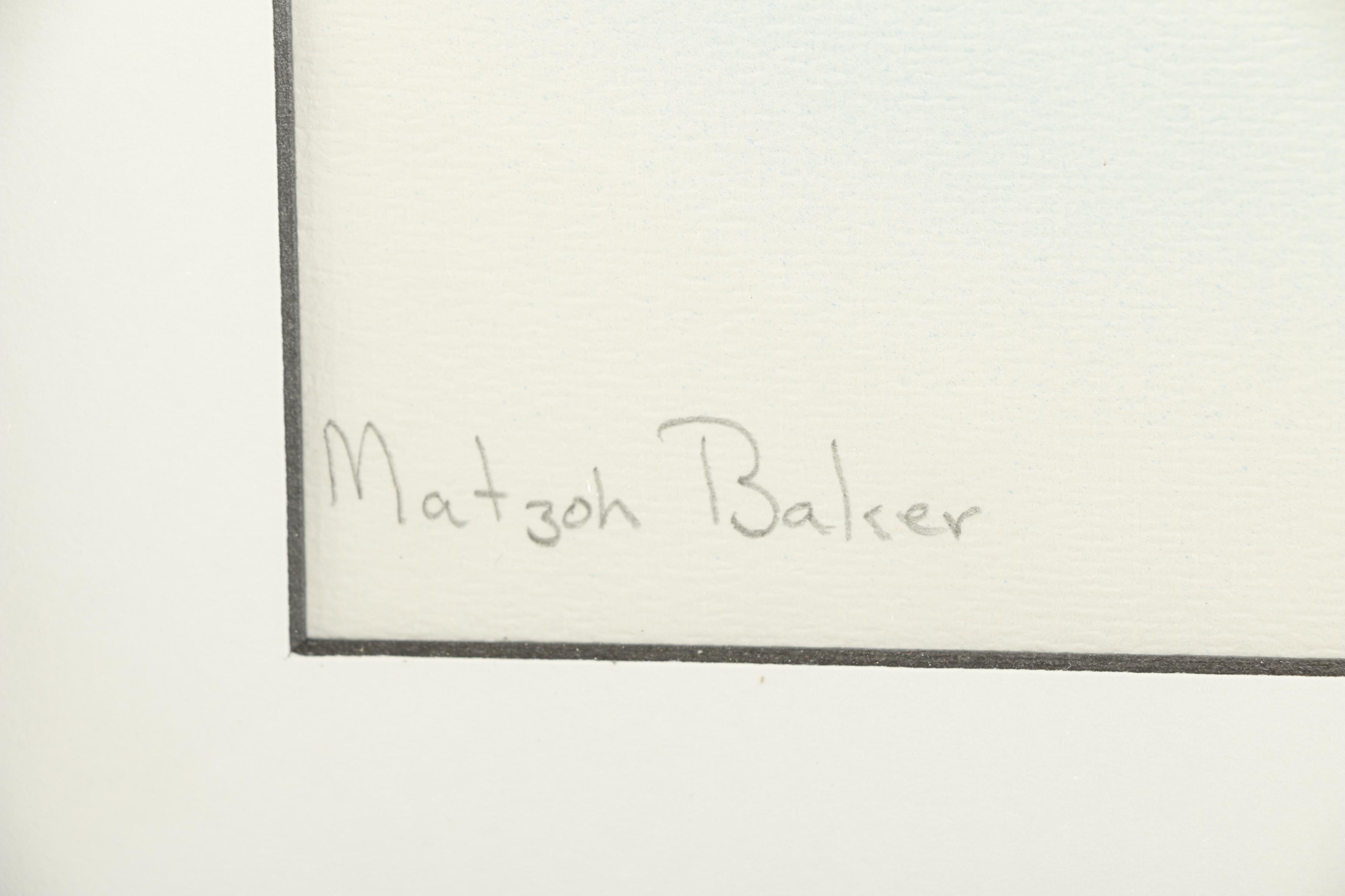 Margery Kawaller Limited Edition "Matzah Baker" Offset Lithograph