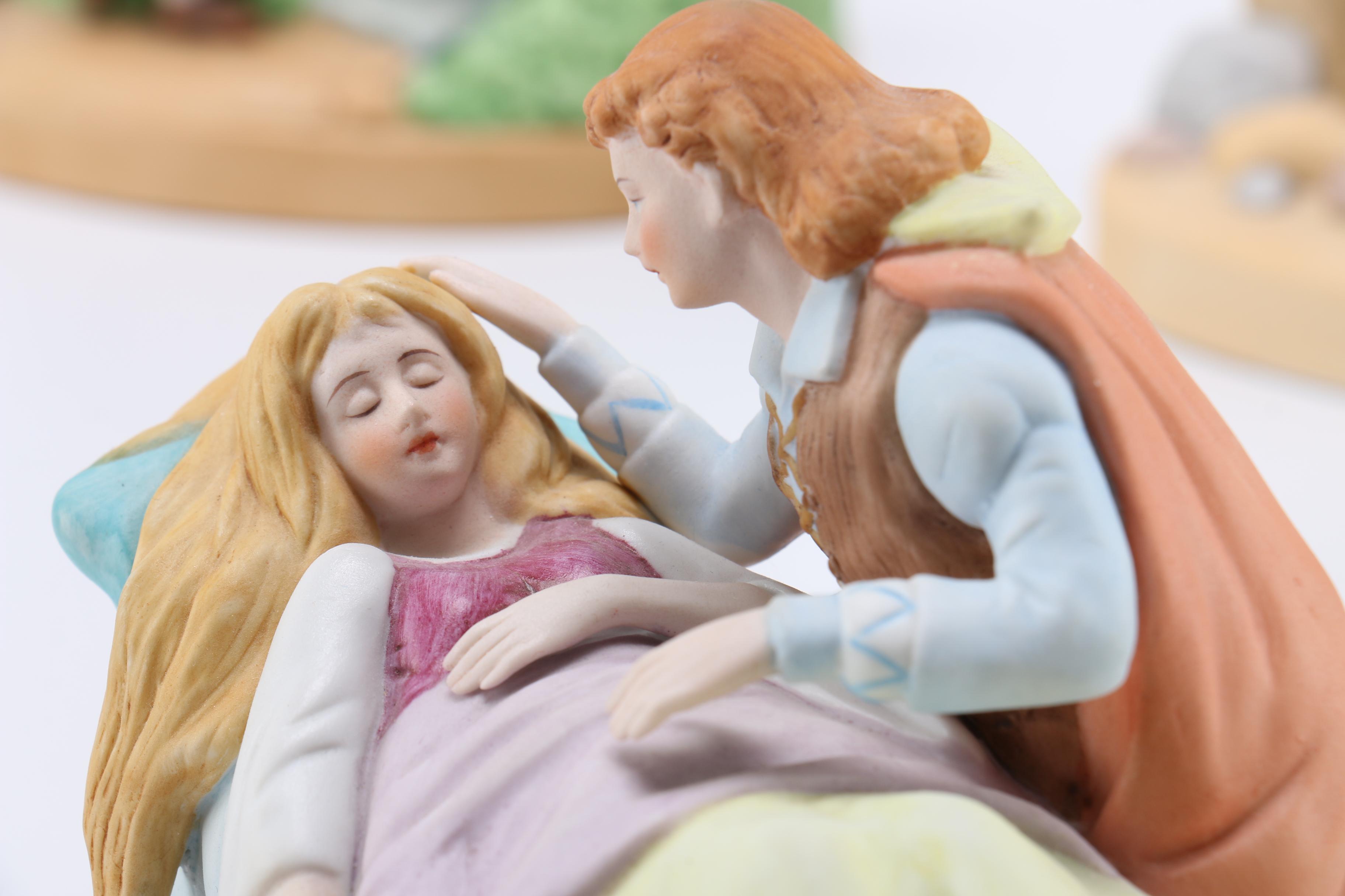 Collection of Danbury Mint Porcelain Fairy Tale Figurines