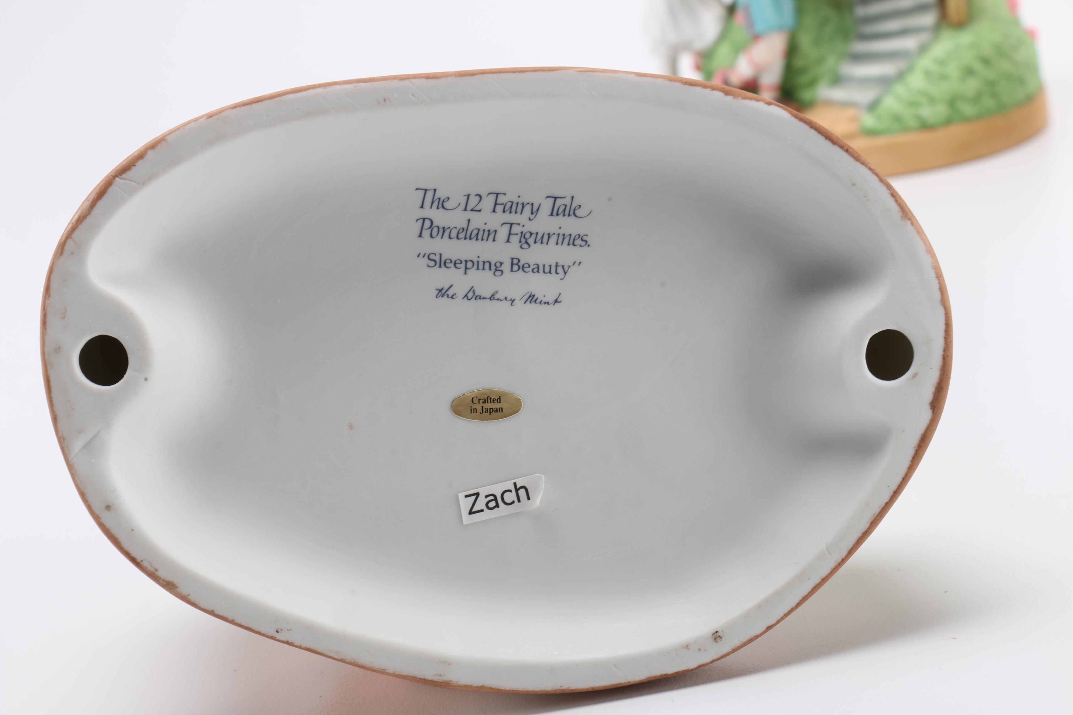 Collection of Danbury Mint Porcelain Fairy Tale Figurines