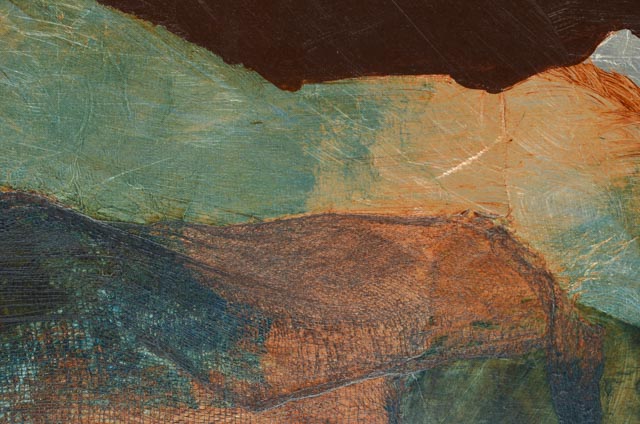 James Grabowski Original Abstract Mixed Media Triptych on Canvas