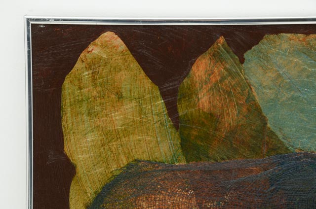 James Grabowski Original Abstract Mixed Media Triptych on Canvas