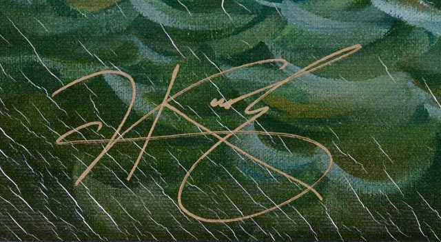 Vladimir Kush Signed Limited Edition Offset Lithograph on Canvas "Departure of the Winged Ship"