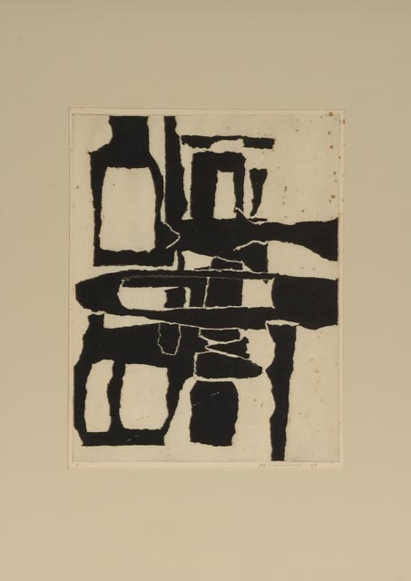 Murray Turnbull Original Signed Aquatint Etching