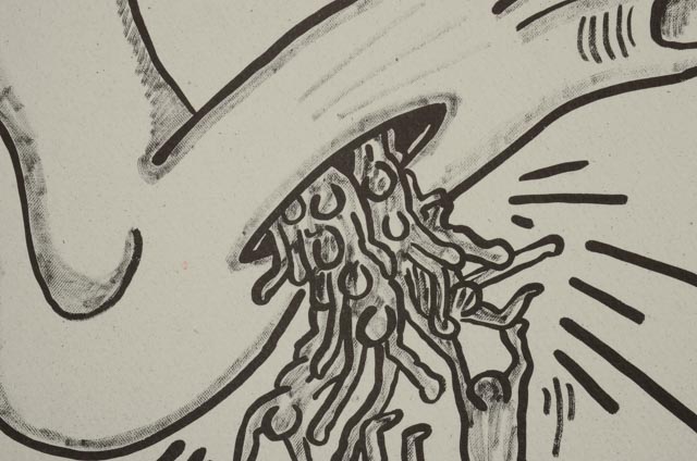 Keith Haring Limited Edition Print from "Against All Odds: 20 Drawings - Oct. 3 1989"