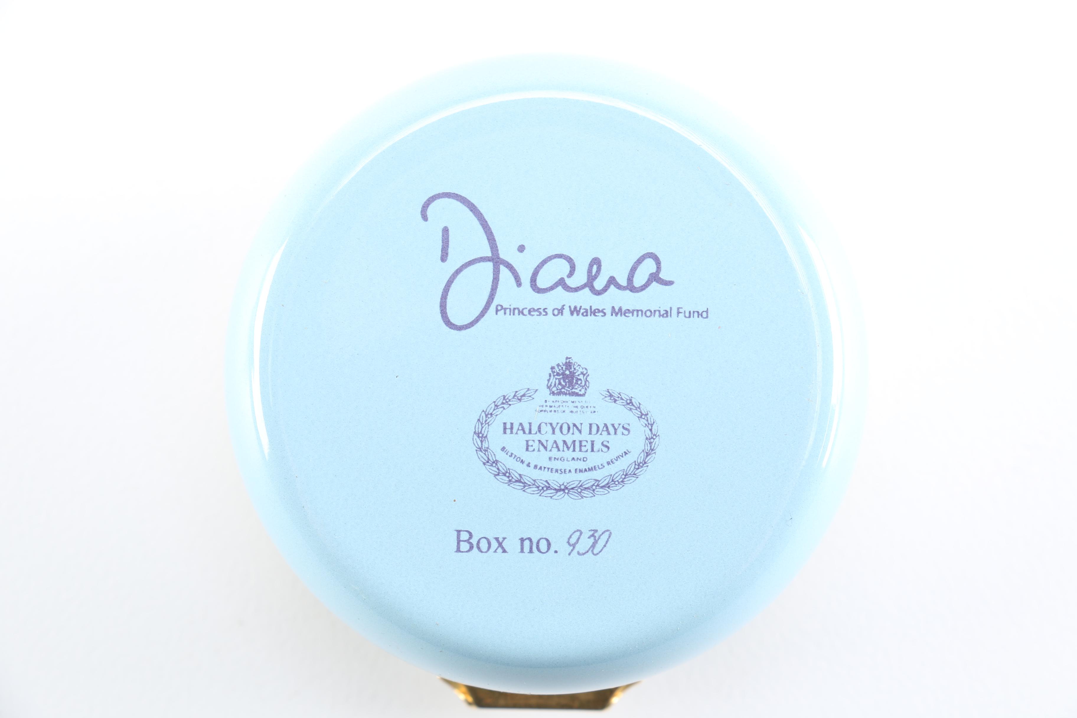 Commemorative Princess Diana Collectible China Pill Boxes