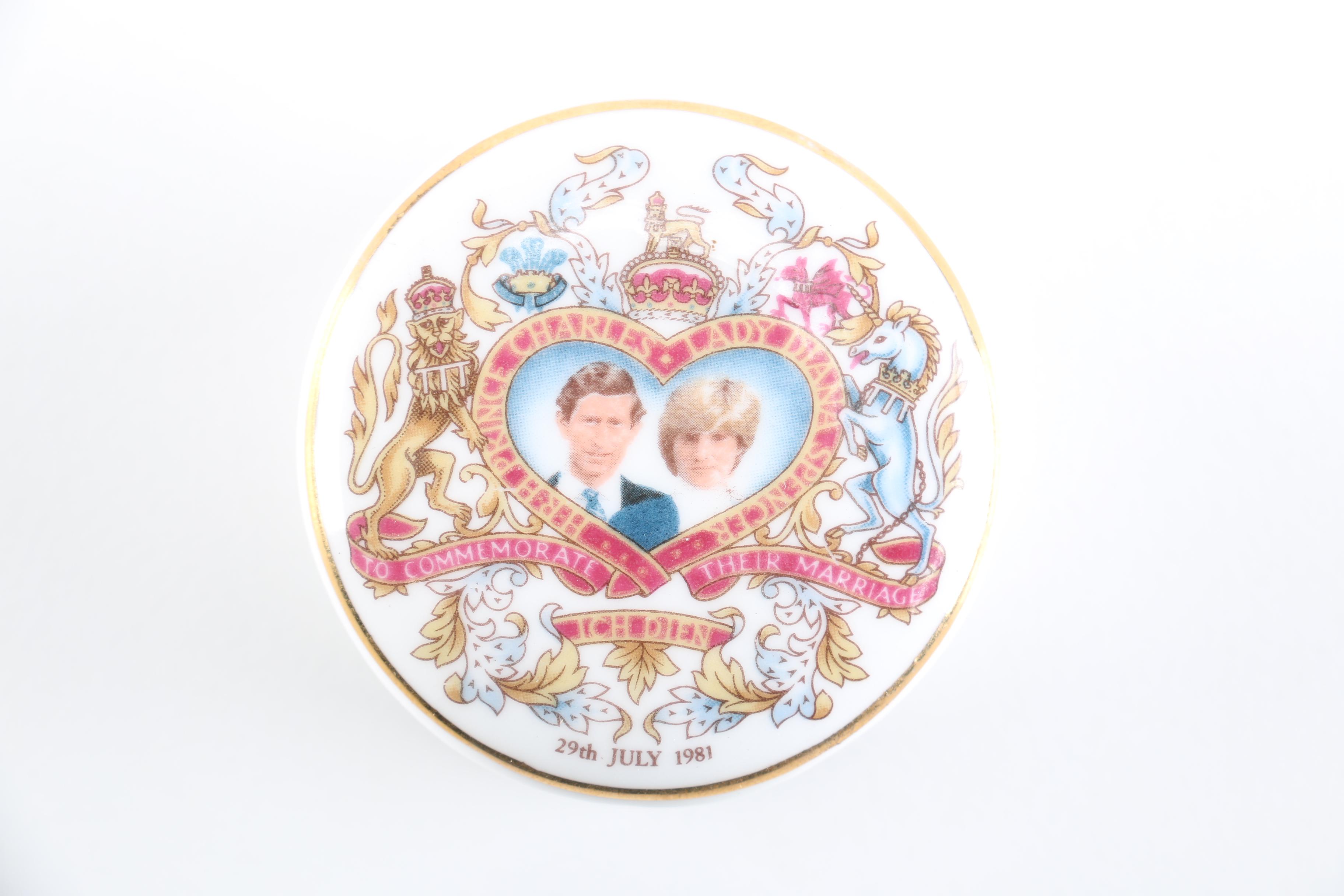 Commemorative Princess Diana Collectible China Pill Boxes
