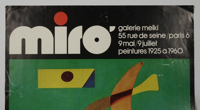 Three Original Vintage Exhibition Posters