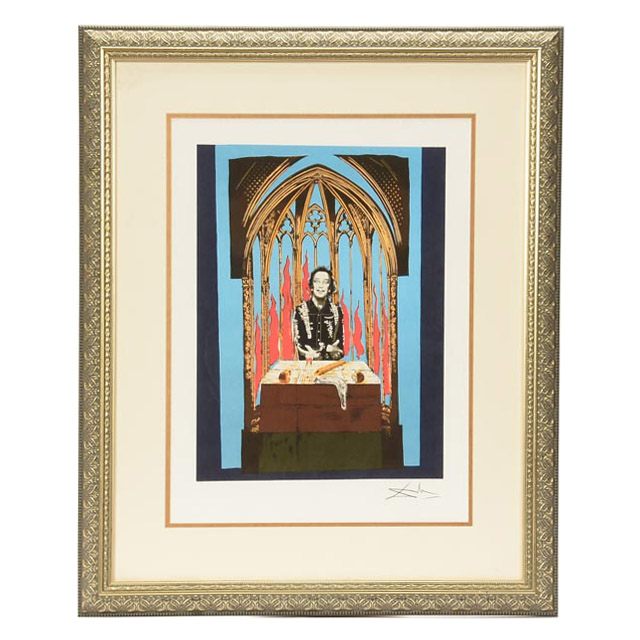 Giclée after Salvador Dalì "Dali's Inferno - Tarot the Magician"